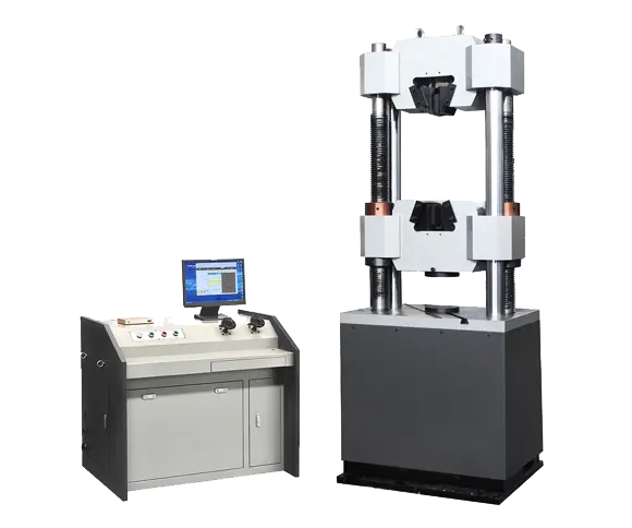 Micro computer screen display hydraulic universal testing machine